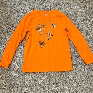 Cat & Jack Halloween Glitter Web Sz Small 6 6x